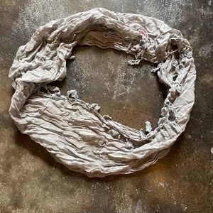 sheer infinity scarf